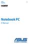 E8680 First Edition October 2013 Notebook PC