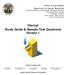 Clerical Study Guide & Sample Test Questions Version 1