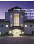 Brookdale Community College Information Technology Strategic Plan 2012-2015 January 2014 v. 2