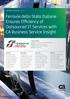 Ferrovie dello Stato Italiane Ensures Efficiency of Outsourced IT Services with CA Business Service Insight