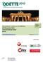 International Conference & Exhibition 3/4 December 2012 Intercontinental Hotel Berlin