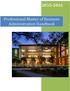 2015-2016. Professional Master of Business Administration Handbook