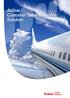 Airline Customer Sales & Service. Airline. Customer Sales & Service. Solution
