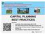CAPITAL PLANNING BEST PRACTICES