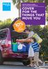 MOTOR VEHICLE, BOAT AND CARAVAN INSURANCE COVER FOR THE THINGS THAT MOVE YOU 10% OFF FOR BUPA HEALTH MEMBERS