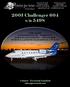 2001 Challenger 604 s/n 5498