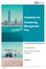 Guidelines for Dewatering Management Plan