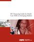 IFC Financing Guide for Health Care SMEs in Emerging Markets