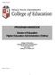 PROGRAM HANDBOOK. Doctor of Education Higher Education Administration (Online)