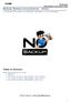 Table of Content. Official website: www.no-backup.eu