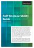 FoIP Interoperability Guide