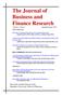 The Journal of Business and Finance Research