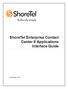 ShoreTel Enterprise Contact Center 8 Applications Interface Guide