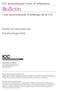 ICC International Court of Arbitration Bulletin. Cour internationale d arbitrage de la CCI