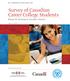 Survey of Canadian Career College Students Phase II: In-School Student Survey