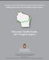 Wisconsin Health Trends: 2011 Progress Report