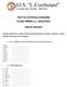 TEST DI AUTOVALUTAZIONE CLASSI PRIME a.s. 2014/2015