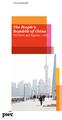 www.pwccn.com The People s Republic of China Tax Facts and Figures 2012