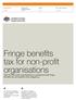 Fringe benefits tax for non profit