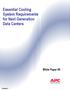 Essential Cooling System Requirements for Next Generation Data Centers