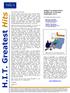 H.I.T. Greatest Hits. MARLIN & ASSOCIATES Healthcare IT Review September 2014