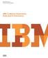 IBM Software Group Thought Leadership Whitepaper. IBM Customer Experience Suite and E-Commerce