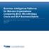 Business Intelligence Platforms for Mid-size Organizations: Comparing Birst, MicroStrategy, Oracle and SAP BusinessObjects