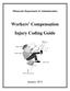 Workers Compensation. Injury Coding Guide