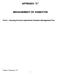 APPENDIX C MANAGEMENT OF ASBESTOS