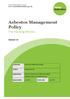 Asbestos Management Policy