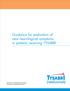 Guidance for evaluation of new neurological symptoms in patients receiving TYSABRI