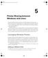 Chapter. Printer Sharing between Windows and Linux. Leveraging Windows Printers. Setting up a Windows Printer
