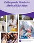 Orthopaedic Graduate Medical Education