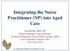 Integrating the Nurse Practitioner (NP) into Aged Care