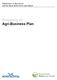 Department of Agriculture and the Nova Scotia Farm Loan Board. Preparing an Agri-Business Plan