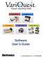 Software User s Guide