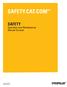 SAFETY. Operation and Maintenance Manual Excerpt. 2010 Caterpillar All Rights Reserved