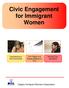 Civic Engagement for Immigrant Women