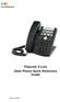 Polycom 2-Line Desk Phone Quick Reference Guide