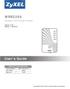 WRE2205. User s Guide. Quick Start Guide. Wireless N300 Range Extender. Default Login Details. Version 1.00 Edition 1, 06/2012