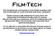 Film-Tech. The information contained in this Adobe Acrobat pdf file is provided at your own risk and good judgment.