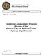 Combined Assessment Program Review of the Kansas City VA Medical Center Kansas City, Missouri