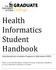 Health Informatics Student Handbook