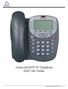 Avaya 4610SW IP Telephone End User Guide