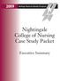 Nightingale College of Nursing Case Study Packet