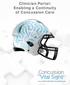 Clinician Portal: Enabling a Continuity of Concussion Care