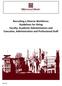 Recruiting a Diverse Workforce: Guidelines for Hiring Faculty, Academic Administrators and Executive, Administrative and Professional Staff