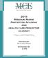 2015 Missouri Nurse Preceptor Academy and health care preceptor academy