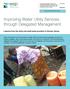 Improving Water Utility Services through Delegated Management