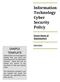 Information Technology Cyber Security Policy